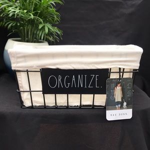 Rae Dunn ORGANIZE Basket